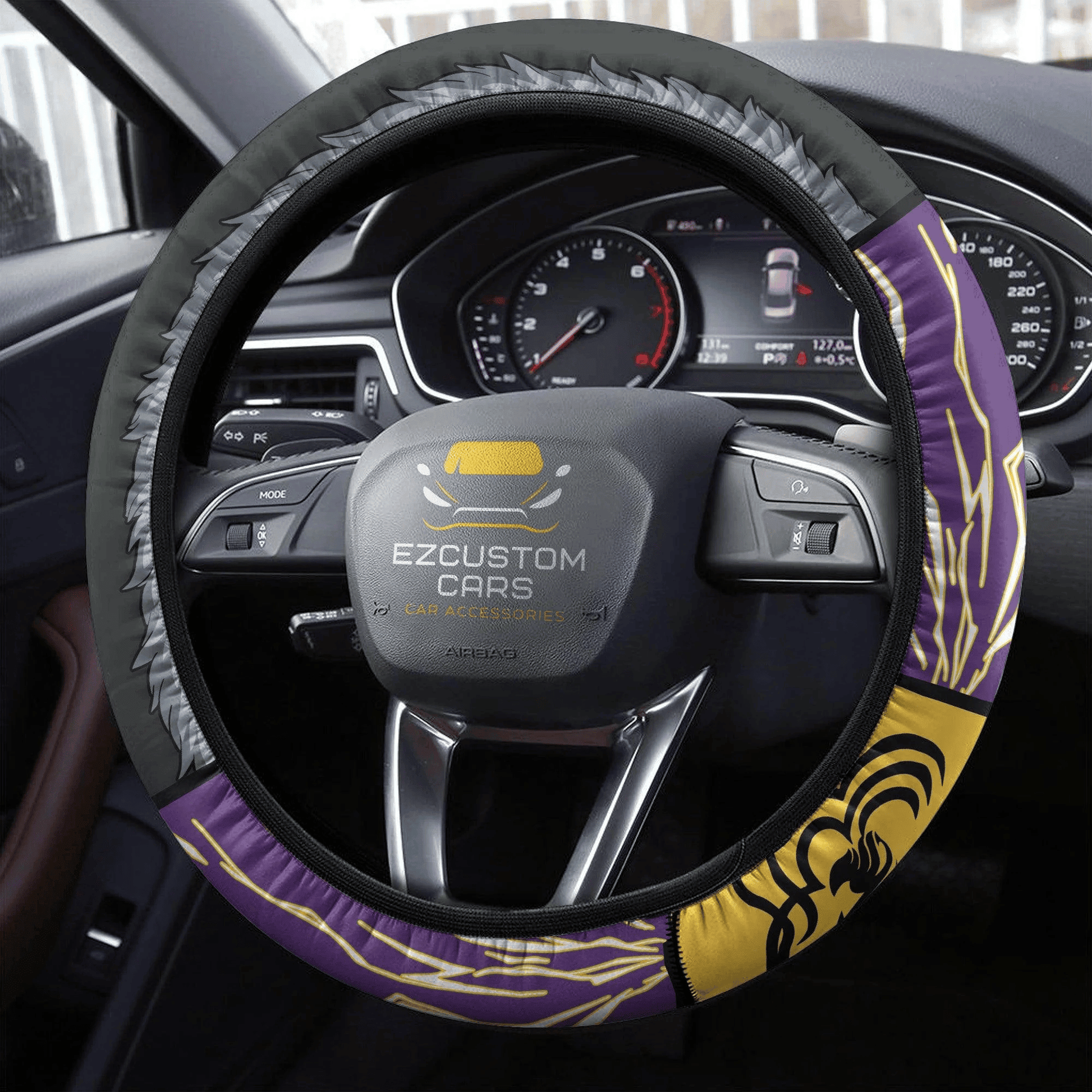 Laxus Dreyar Fairy Tail Anime Steering Wheel Cover
