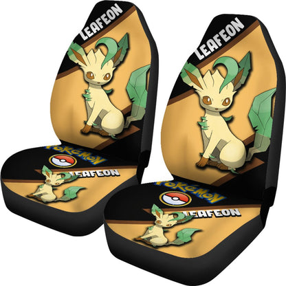 Leafeon Car Seat Covers Custom Anime Pokemon Car Accessories
