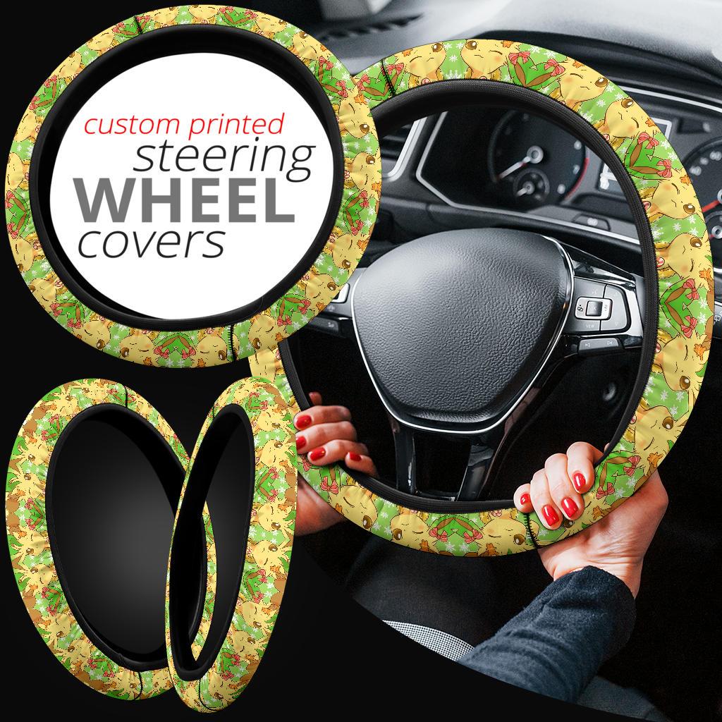 Leafeon Car Steering Wheel Cover 2