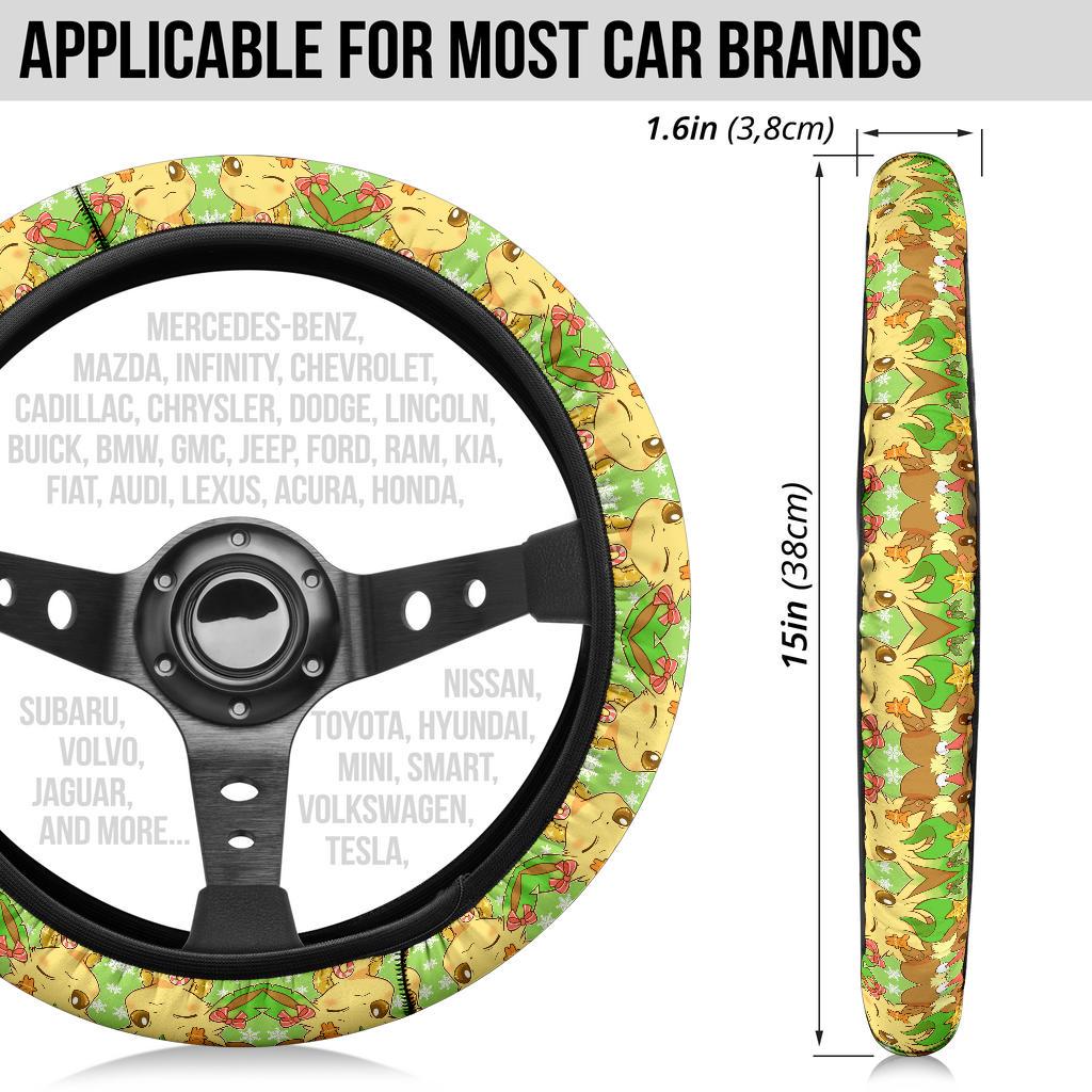 Leafeon Car Steering Wheel Cover 2