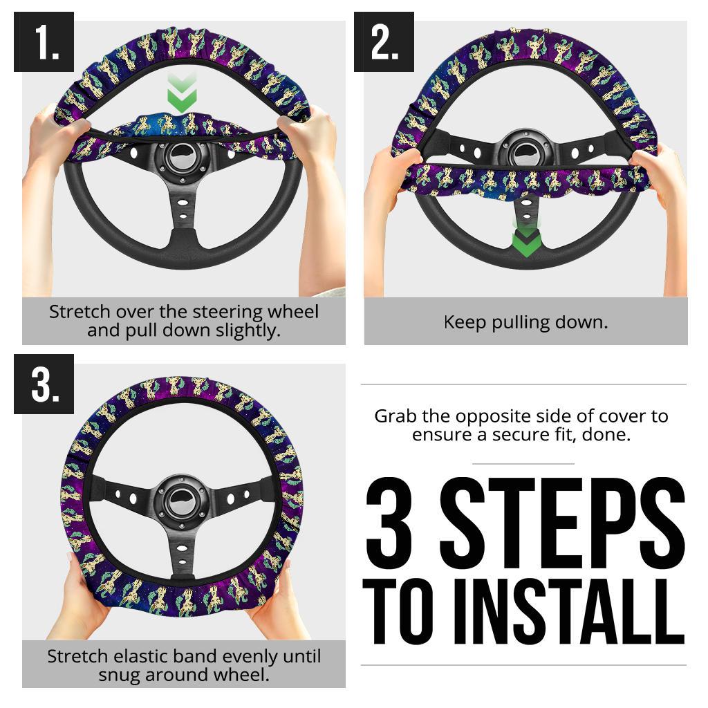 Leafeon Car Steering Wheel Cover