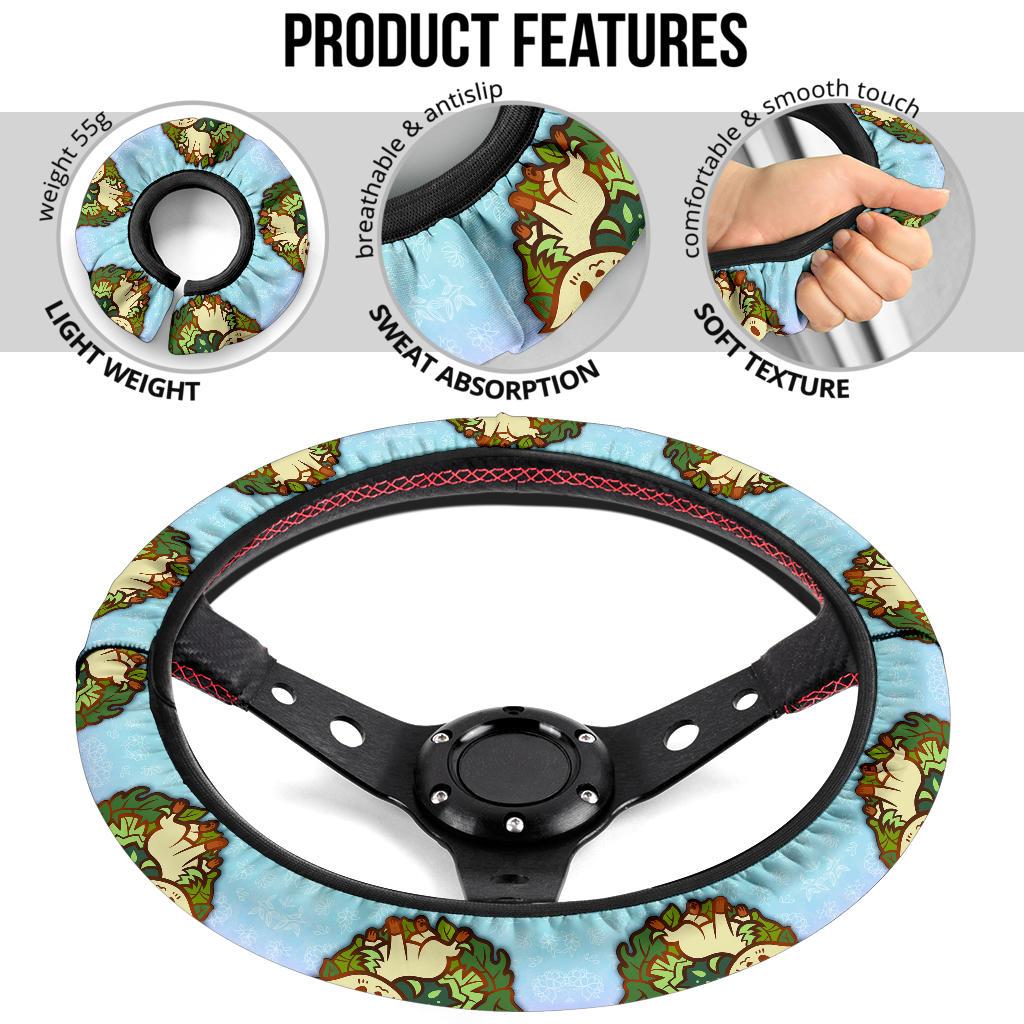 Leafeon Car Steering Wheel Cover