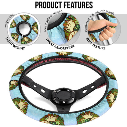 Leafeon Car Steering Wheel Cover