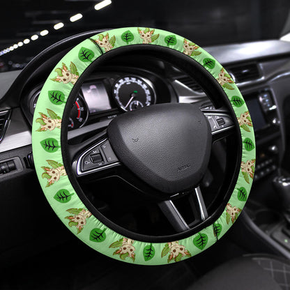 Leafeon Eevee Evolution Car Steering Wheel Cover