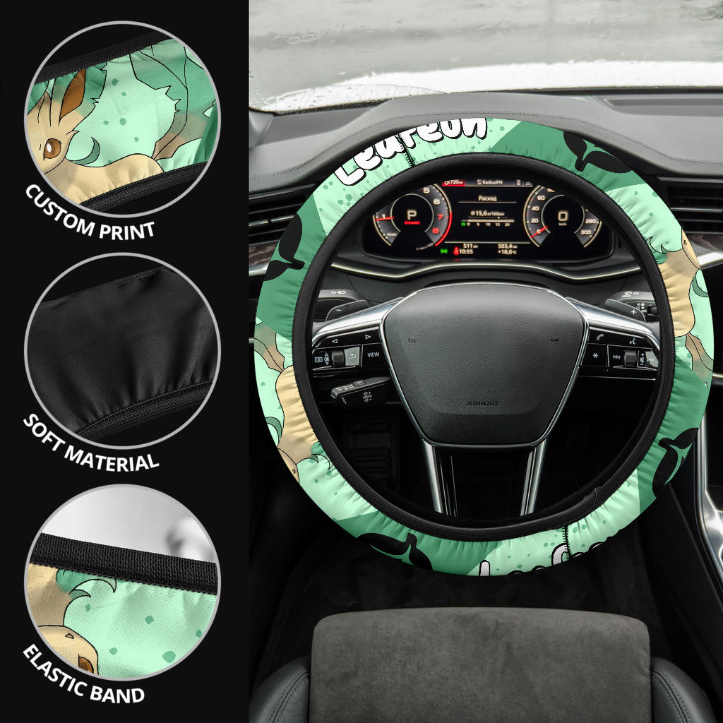 Leafeon Steering Wheel Cover