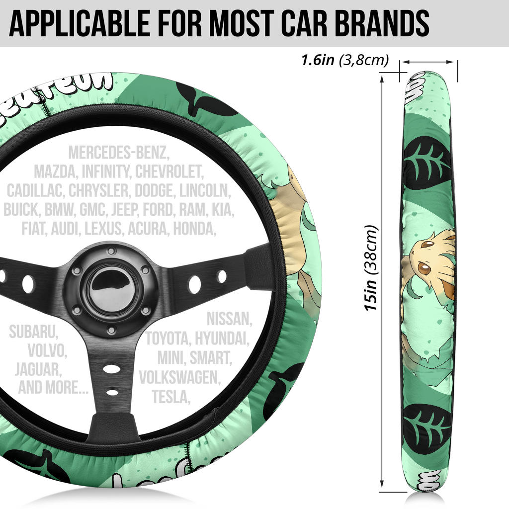 Leafeon Steering Wheel Cover