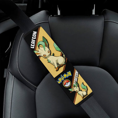 Leafeon seat belt covers Anime Custom Car Accessories