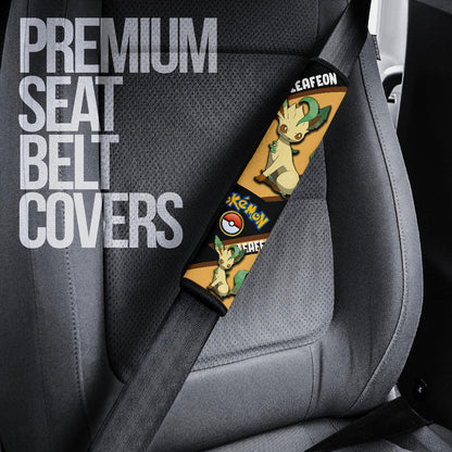 Leafeon seat belt covers Anime Custom Car Accessories