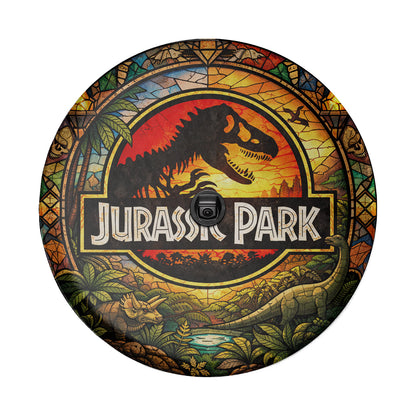 Leather Spare Tire Cover – Jurassic Park Wheel Cover Edition - Image 5