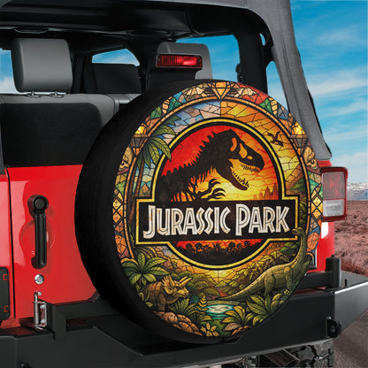 Leather Spare Tire Cover – Jurassic Park Wheel Cover Edition - Image 6