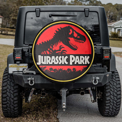 Leather Wheel Cover – Jurassic Park Spare Tire Cover - Image 2