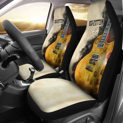 Led Zeppelin Car Seat Covers Guitar Rock Band Fan Universal Fit 194801