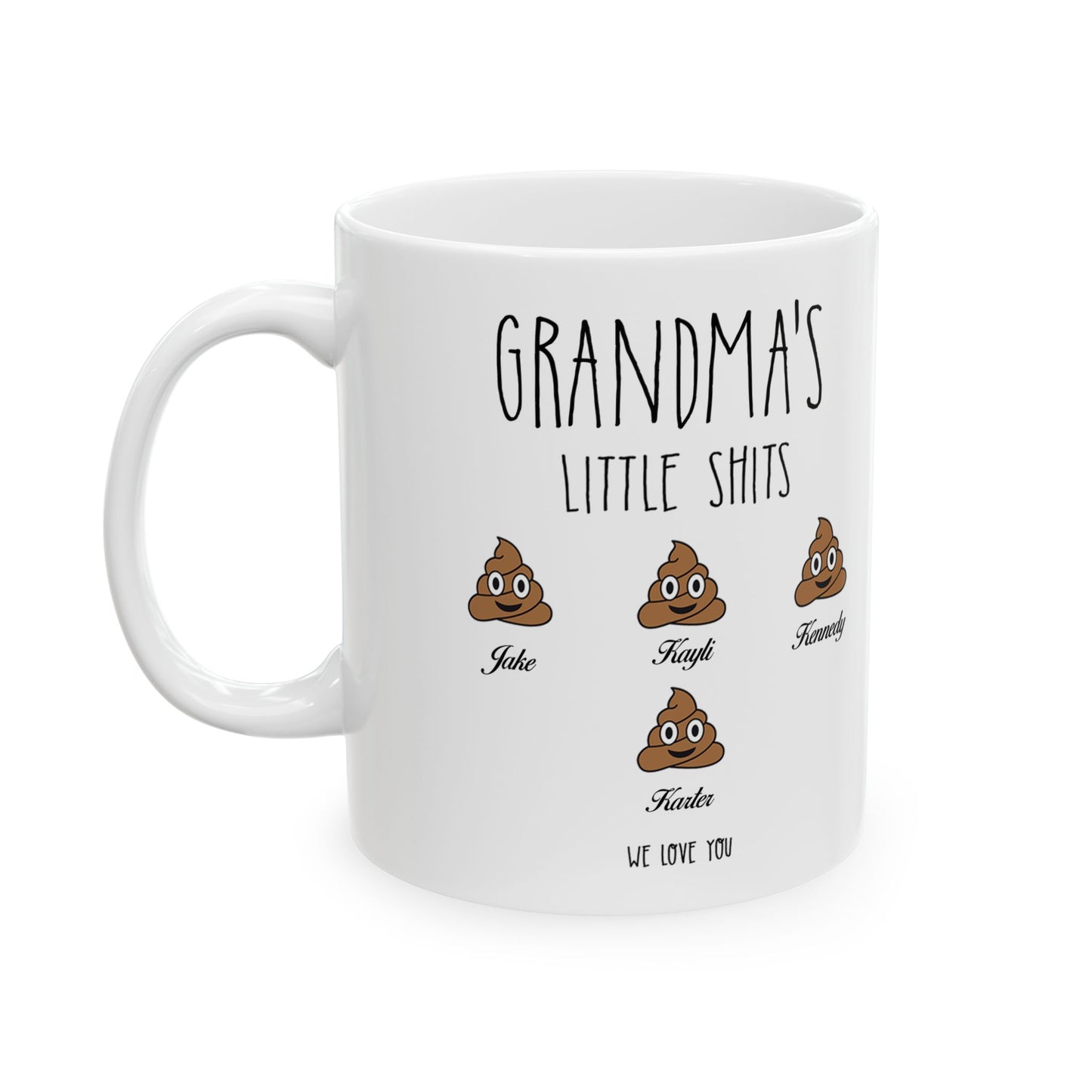 Funny Grandma Coffee Mug – Personalized Gift for Grandma - PersonalizedFury