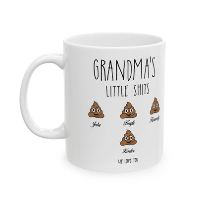 Funny Grandma Coffee Mug – Personalized Gift for Grandma - PersonalizedFury