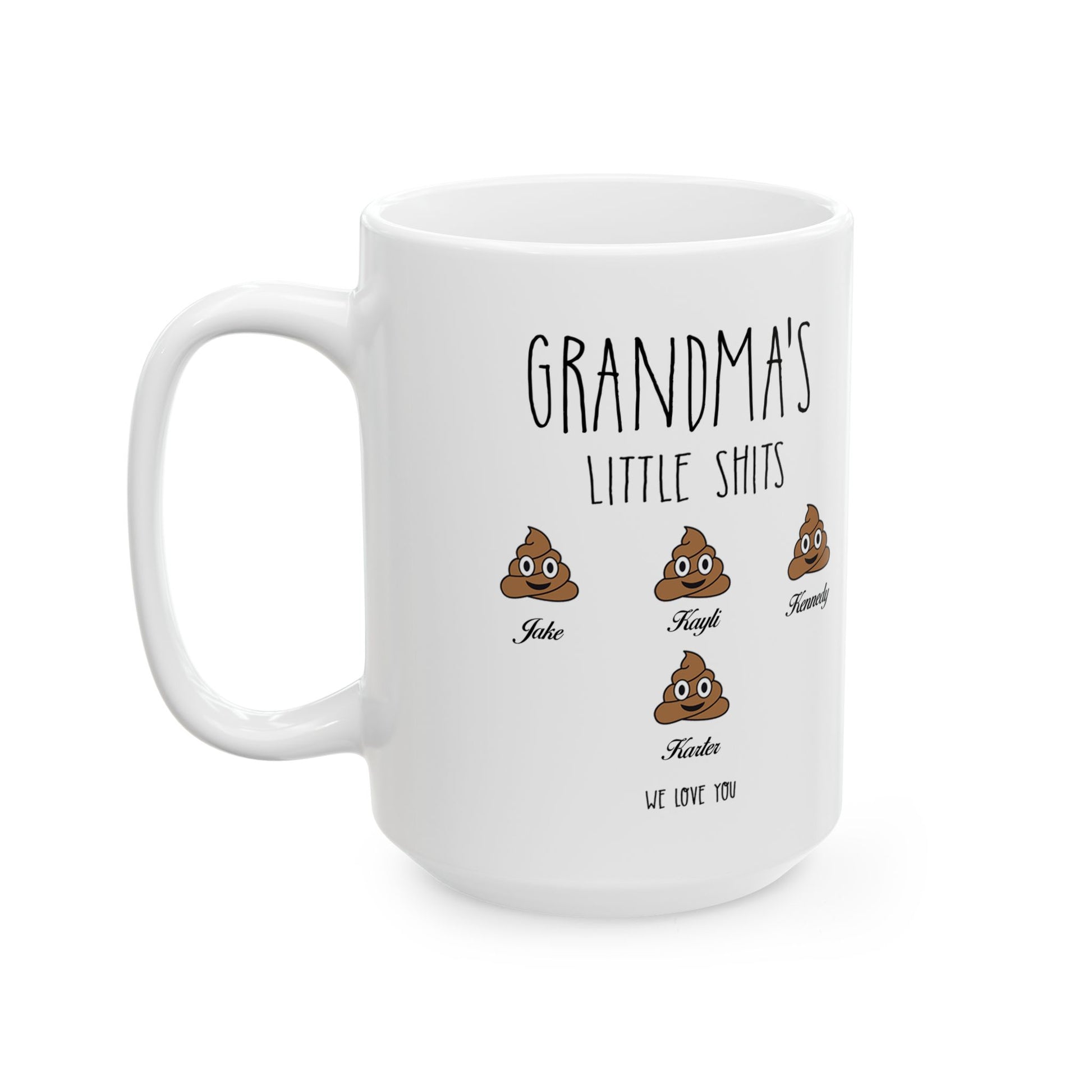 Funny Grandma Coffee Mug – Personalized Gift for Grandma - PersonalizedFury