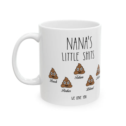 Funny Gift For Nana - Personalized Nana Coffee Mug - PersonalizedFury