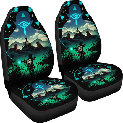 Legend Of Zelda Art Car Seat Covers Games Fan Gift H040120 Universal Fit 225311