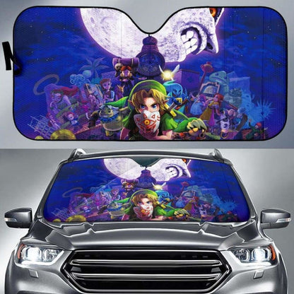Legend Of Zelda Auto Sun Shades 4 918b Universal Fit