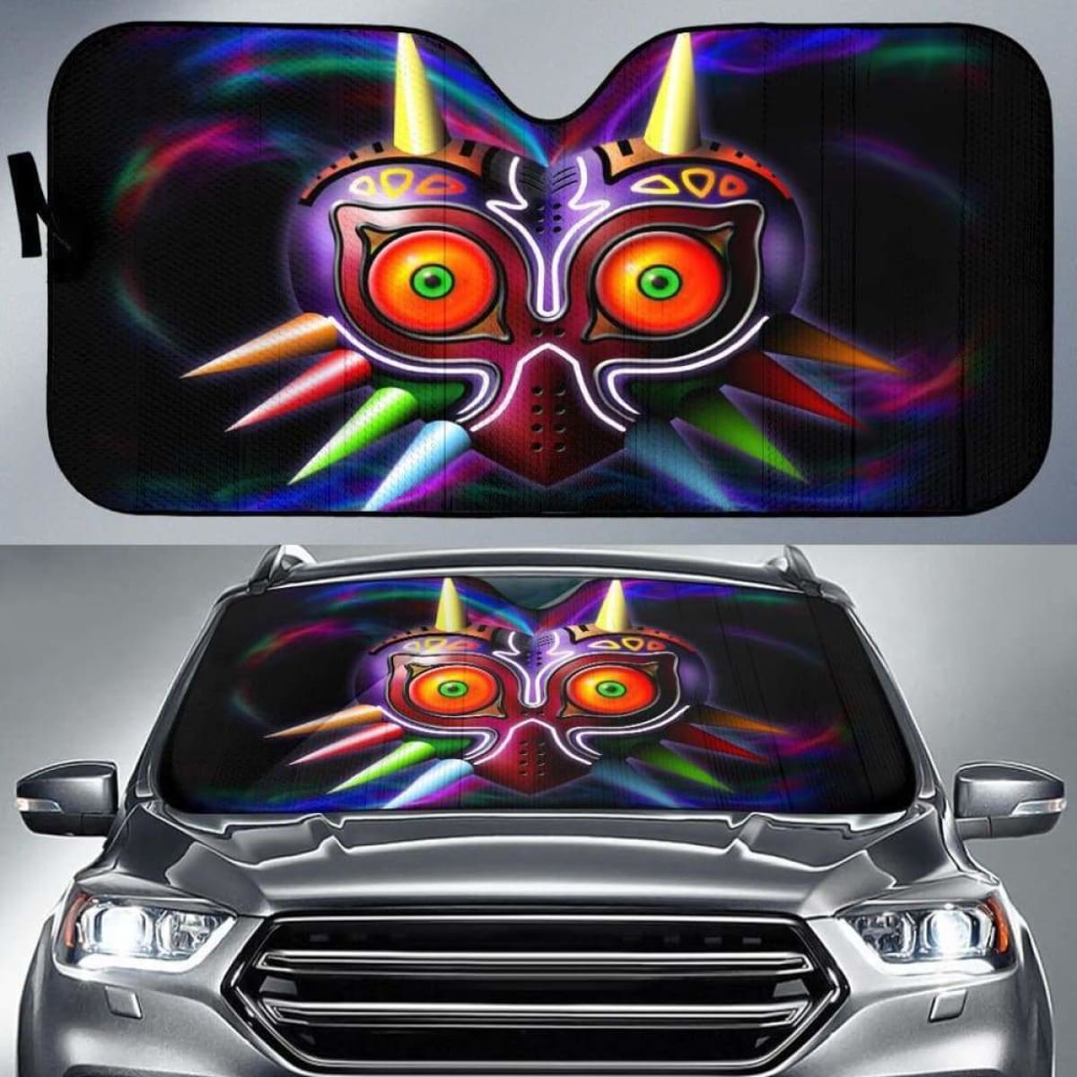 Legend Of Zelda Auto Sun Shades 3 918b Universal Fit
