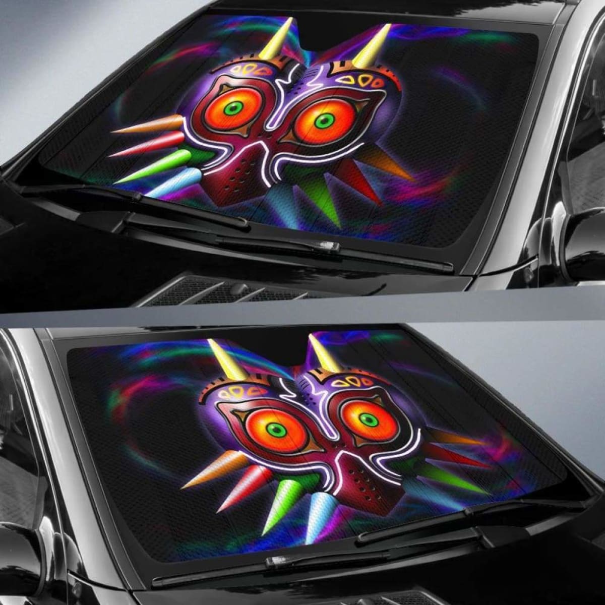 Legend Of Zelda Auto Sun Shades 3 918b Universal Fit