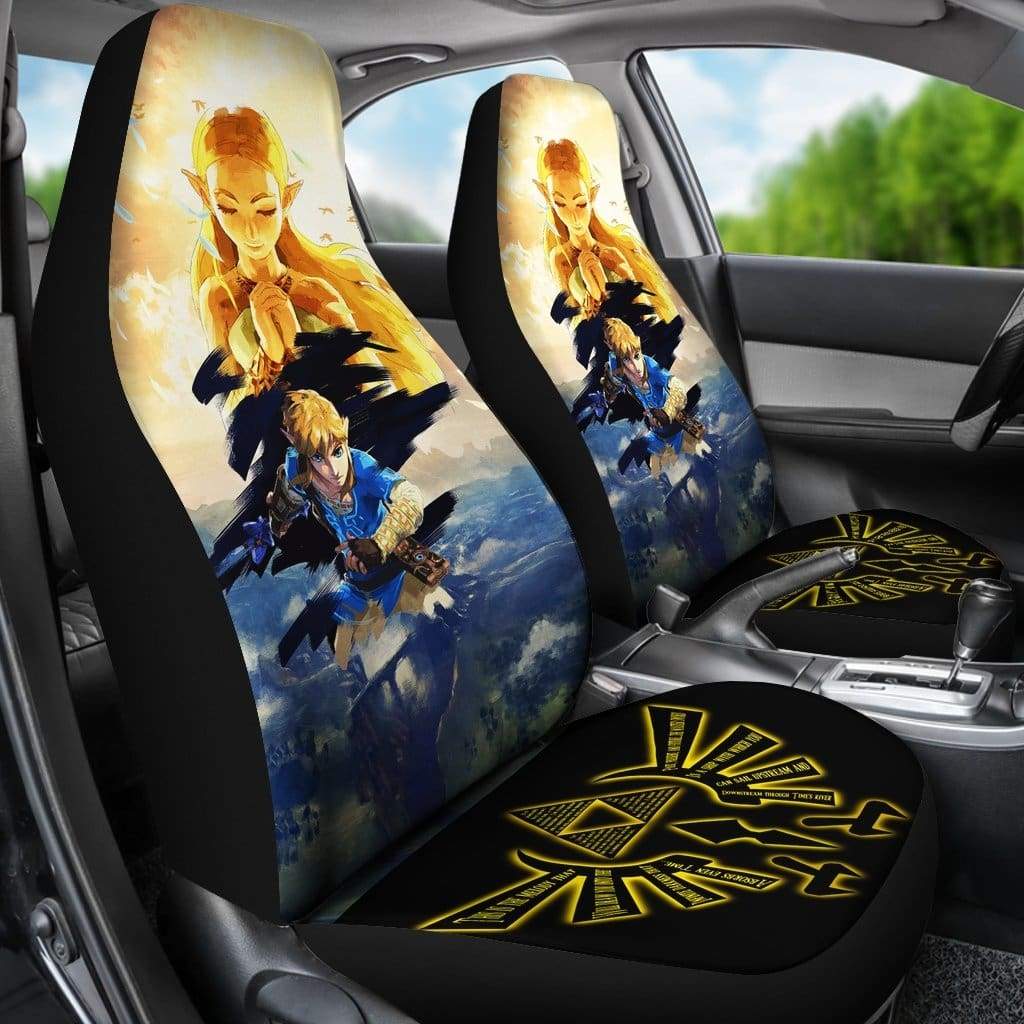 Legend Of Zelda Breath Of The Wild Car Seat Covers