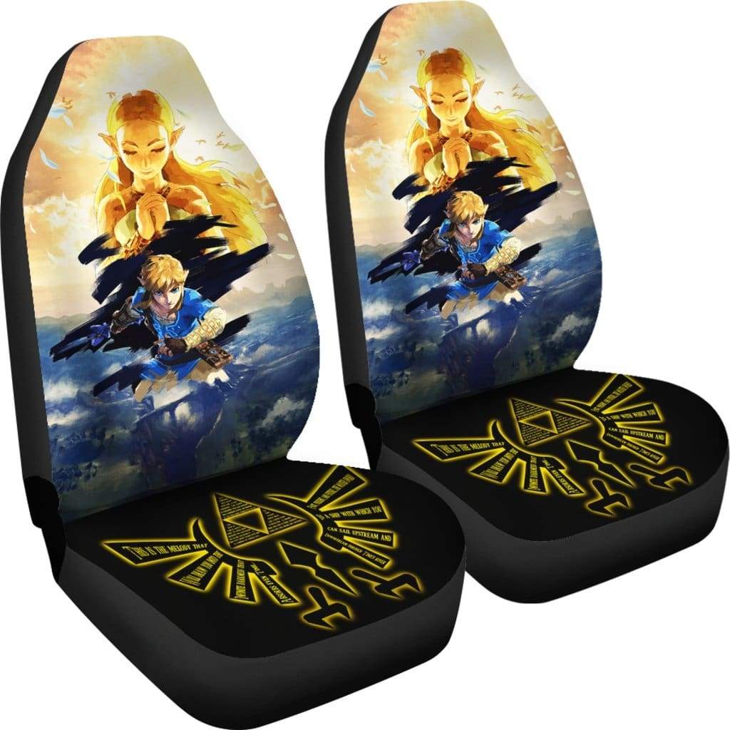 Legend Of Zelda Breath Of The Wild Car Seat Covers