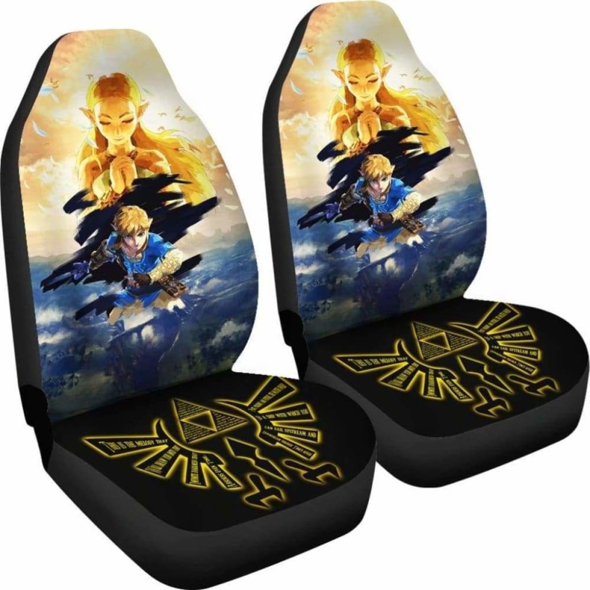 Legend Of Zelda Breath Of The Wild Car Seat Covers Universal Fit 051012
