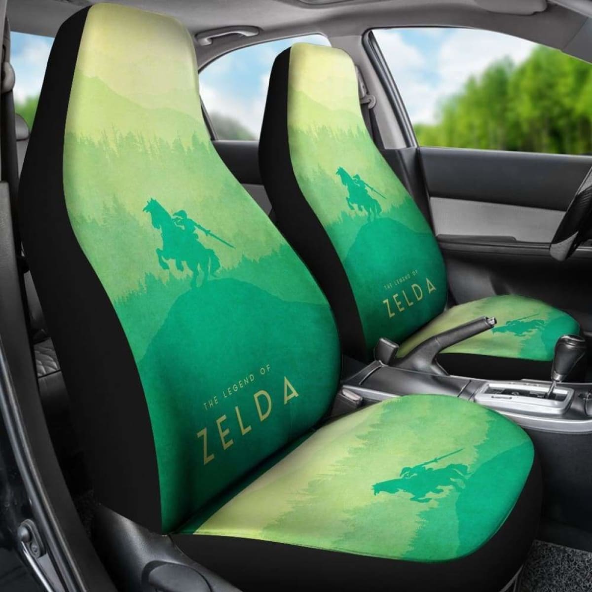 Legend Of Zelda Breath Of The Wild Car Seat Covers 1 Universal Fit 051012