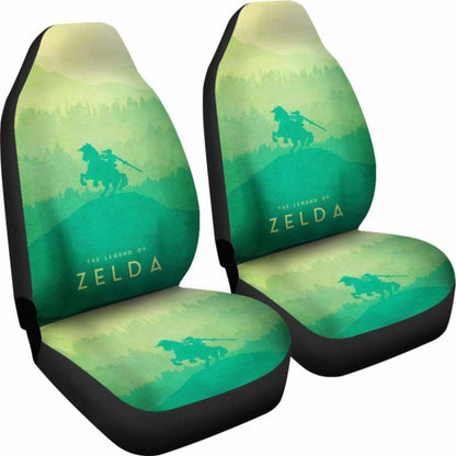 Legend Of Zelda Breath Of The Wild Car Seat Covers 1 Universal Fit 051012