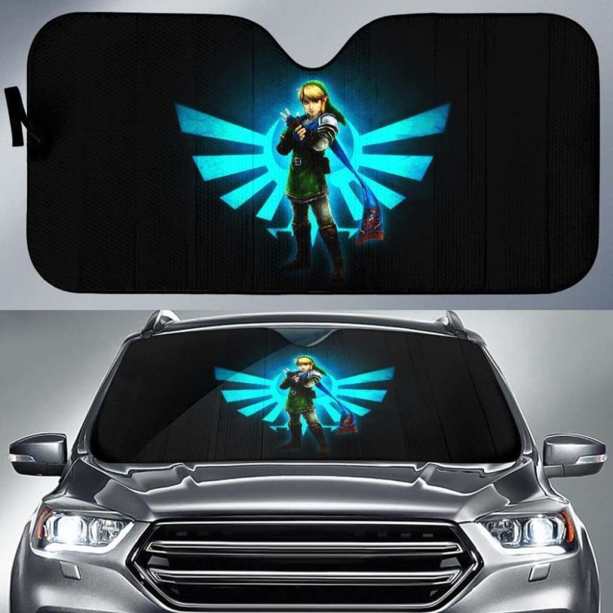 Legend Of Zelda Car Auto Sun Shades 1 Universal Fit 051312