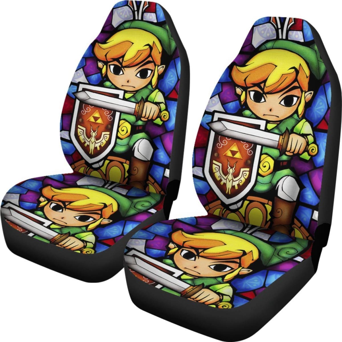 Legend Of Zelda Car Seat Covers Games Fan Gift H040120 Universal Fit 225311