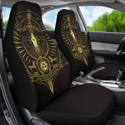 Legend Of Zelda Car Seat Covers True Heroes Never Die H040120 Universal Fit 225311