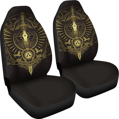 Legend Of Zelda Car Seat Covers True Heroes Never Die H040120 Universal Fit 225311