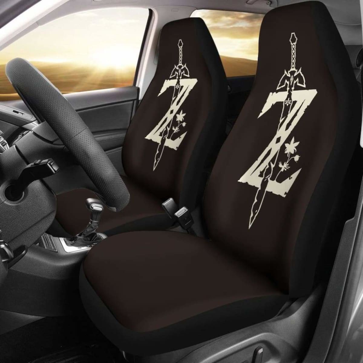 Legend Of Zelda Car Seat Covers 2 Universal Fit