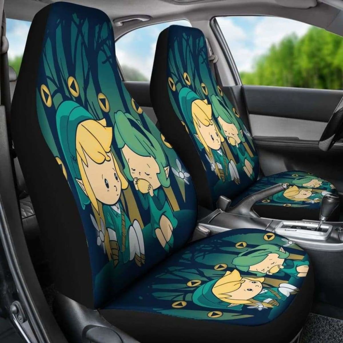 Legend Of Zelda Car Seat Covers Universal Fit 051012