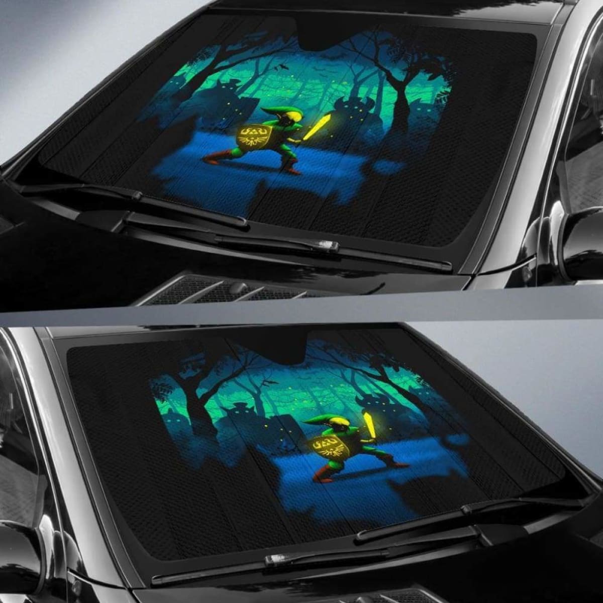 Legend Of Zelda Car Sun Shades 918b Universal Fit