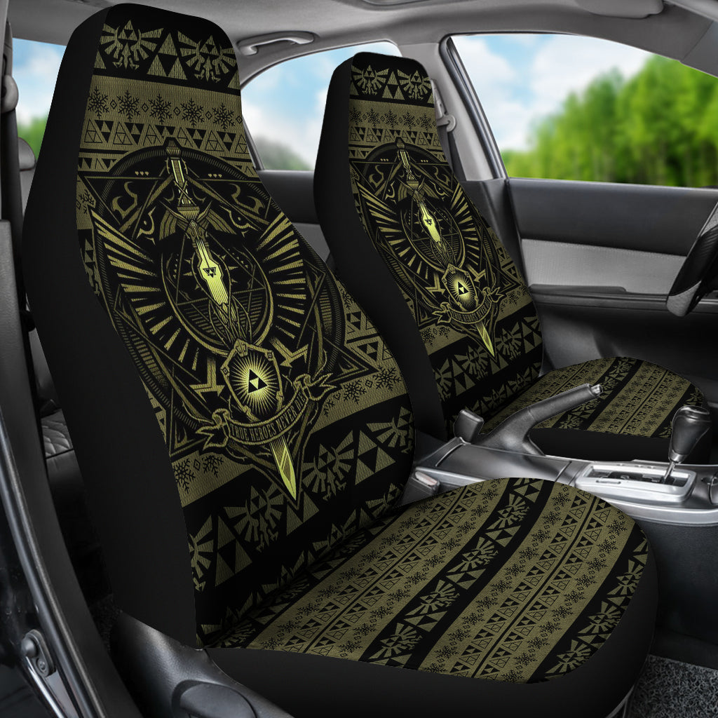 Legend Of Zelda Christmas Vintage Car Seat Covers
