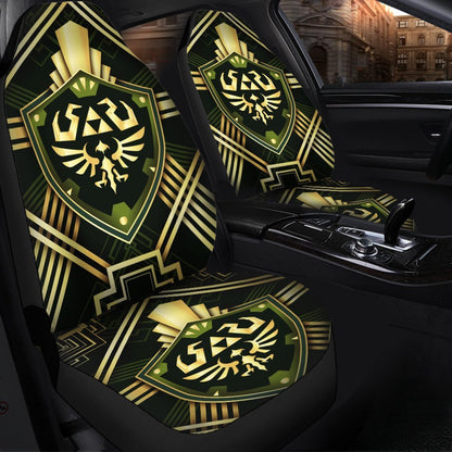 Legend Of Zelda Sheild Car Seat Cover