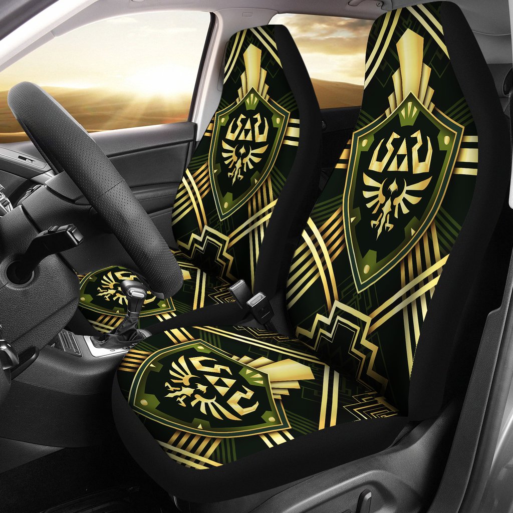 Legend Of Zelda Sheild Car Seat Cover
