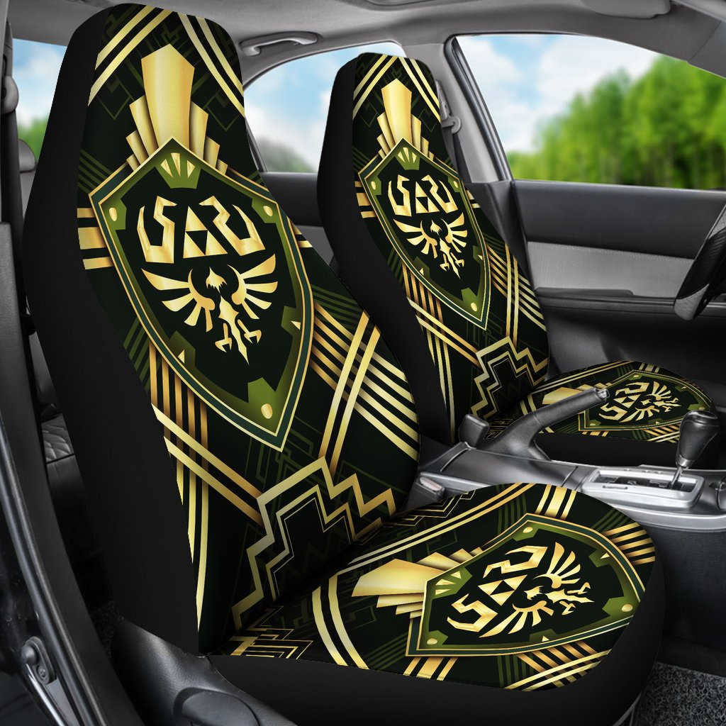 Legend Of Zelda Sheild Car Seat Cover