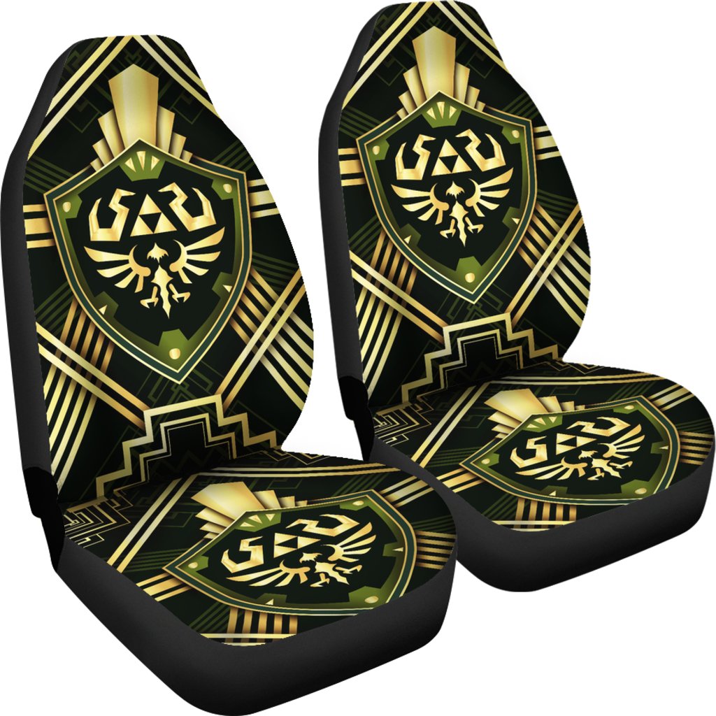 Legend Of Zelda Sheild Car Seat Cover