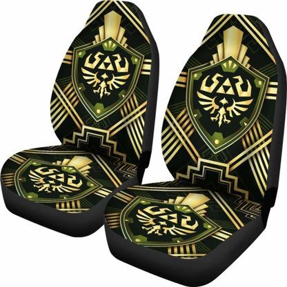 Legend Of Zelda Shield Seat Covers 101719 Universal Fit