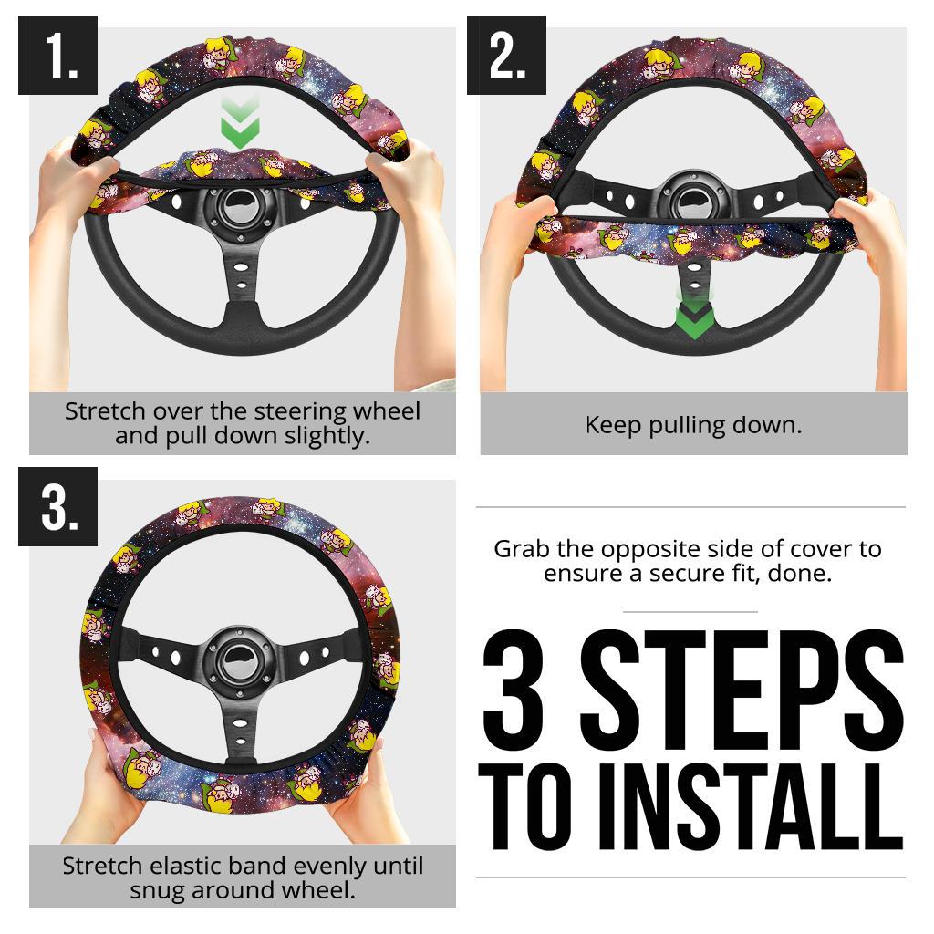 Legend Of Zelda Steering Wheel Cover