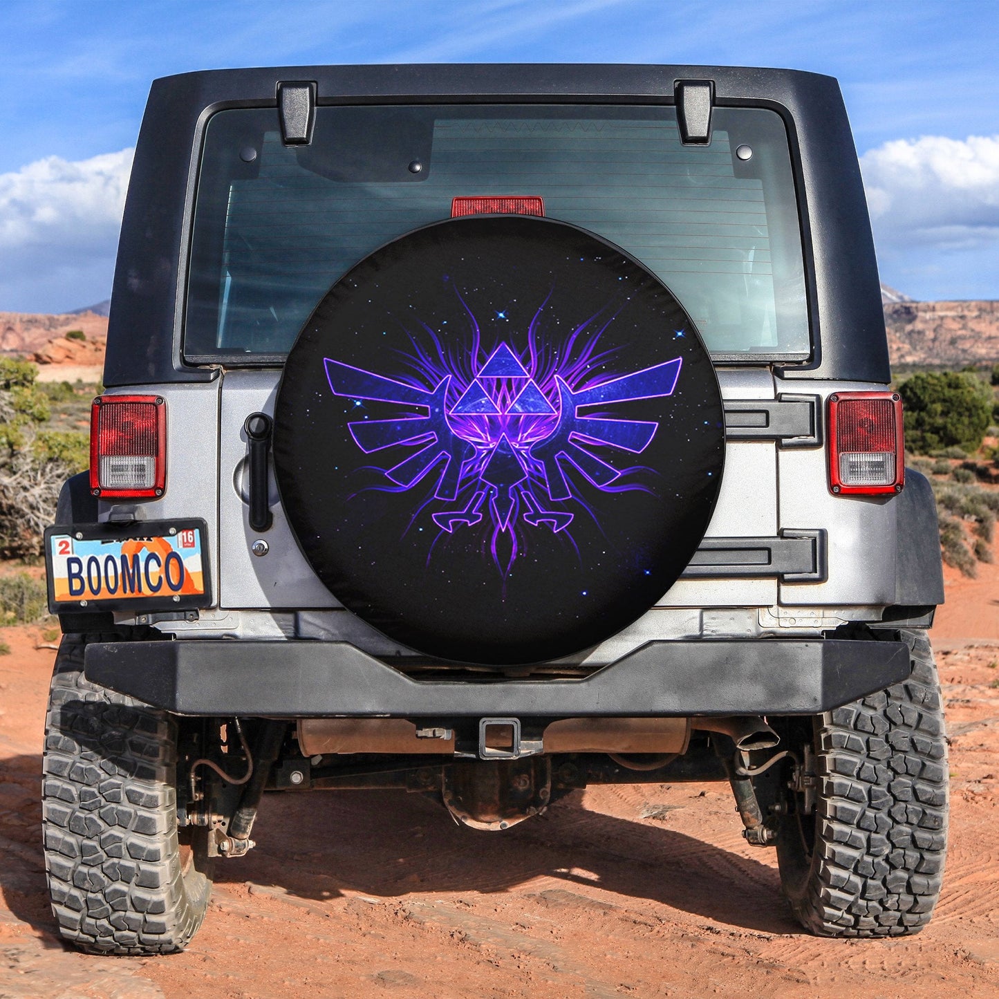 Legend Of Zelda Triforce Galaxy Spare Tire Cover