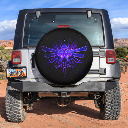 Legend Of Zelda Triforce Galaxy Spare Tire Cover