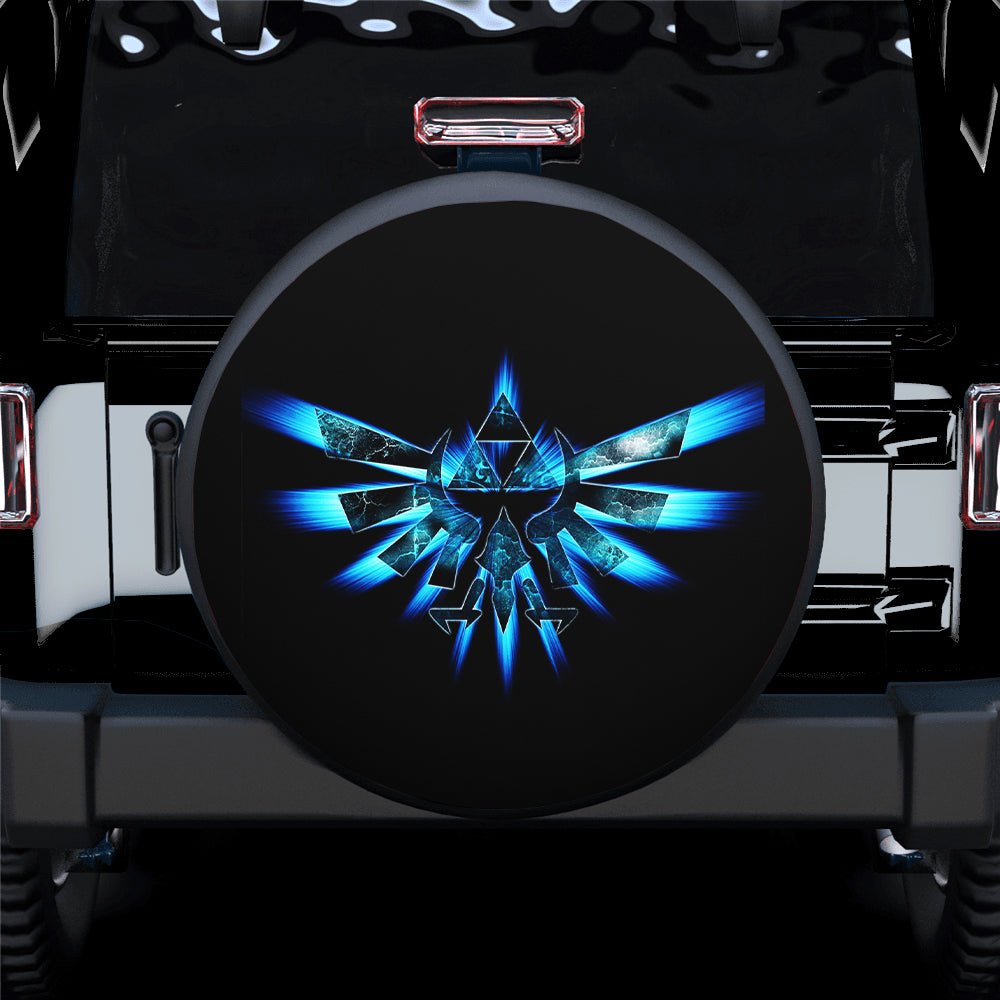 Legend Of Zelda Triforce Mask Spare Tire Cover