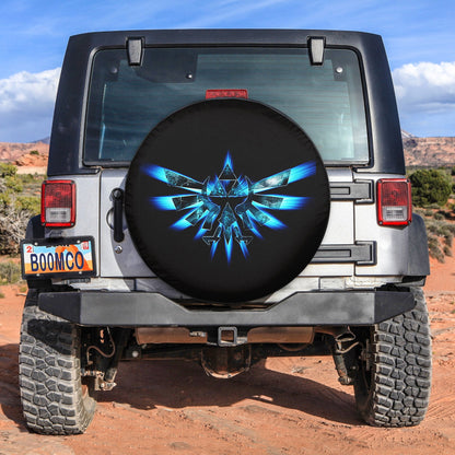 Legend Of Zelda Triforce Mask Spare Tire Cover