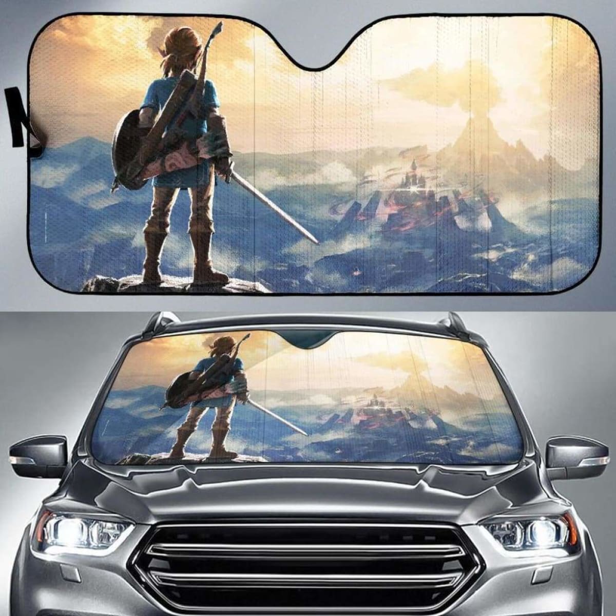Legend of Zelda Auto Sun Shade 1 918b Universal Fit