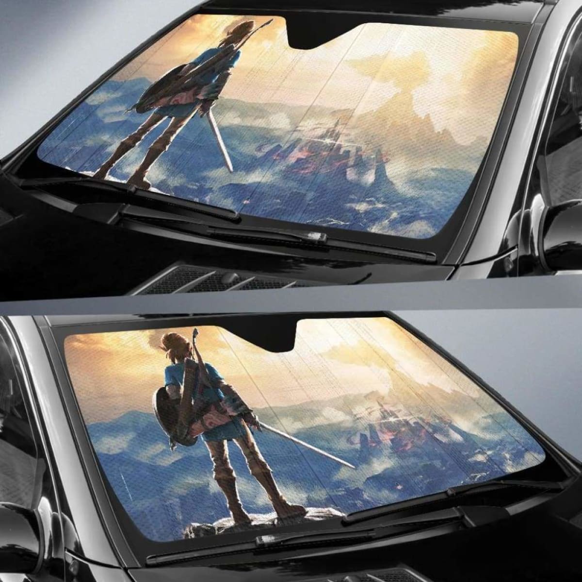 Legend of Zelda Auto Sun Shade 1 918b Universal Fit