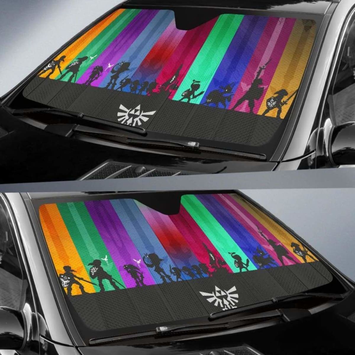 Legend of Zelda Car Sun Shade 918b Universal Fit